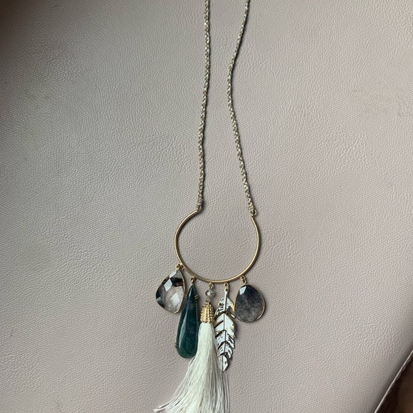 LONG BOHO TYPE NECKLACE - Picture 4 of 5